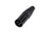 Toon details voor XLR kabeldeel 3 pin pen zwarte behuizing zilvercontact REAN Afbeelding van XLR kabeldeel 3 pin pen zwarte behuizing zilvercontact REAN