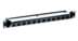 Show details for frontplaat 1HE 12x gat D 30g schuin Picture of frontplaat 1HE 12x gat D 30g schuin