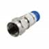 Toon details voor F compressie connector male voor RG6/U Afbeelding van F compressie connector male voor RG6/U