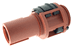 Toon details voor Powerline QC insulator cable-drain L1 brown S-lock Afbeelding van Powerline QC insulator cable-drain L1 brown S-lock