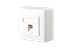 Zeige Details für opbouwcontactdoos E-DAT RJ45 cat.6A 1 Port wit Bild von opbouwcontactdoos E-DAT RJ45 cat.6A 1 Port wit