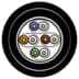 Toon details voor datakabel PATCH CAT6A S/FTP 4PxAWG24/7 PUR zwart CatSnake Belden MTR Afbeelding van datakabel PATCH CAT6A S/FTP 4PxAWG24/7 PUR zwart CatSnake Belden MTR