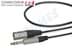 Toon details voor audiokabel zwart Jack 6,3mm stereo>XLR 3p male nikkel  3,0m REAN Afbeelding van audiokabel zwart Jack 6,3mm stereo>XLR 3p male nikkel  3,0m REAN