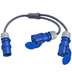 Show details for Y-splitter H07RNF 2,5mm2 CEE 3p 16A blauw M>0,5>>Y>0,5>2F PCE Picture of Y-splitter H07RNF 2,5mm2 CEE 3p 16A blauw M>0,5>>Y>0,5>2F PCE