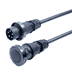 Toon details voor verlengkabel H07RNF 10mm2 CEE 5 pin 63A 400V zwart(rd) Bals 25m Afbeelding van verlengkabel H07RNF 10mm2 CEE 5 pin 63A 400V zwart(rd) Bals 25m
