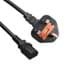 Zeige Details für aansluitkabel PVC 3G0,75mm2 zwart UK>C13 1,8m Bild von aansluitkabel PVC 3G0,75mm2 zwart UK>C13 1,8m
