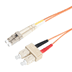 Toon details voor patchcord MultiMode Duplex LC-SC  5.0m OM1 Orange d3mm Enhanced Afbeelding van patchcord MultiMode Duplex LC-SC  5.0m OM1 Orange d3mm Enhanced