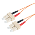 Toon details voor patchcord MultiMode Duplex SC-SC  2.0m OM1 Orange d3mm Enhanced Afbeelding van patchcord MultiMode Duplex SC-SC  2.0m OM1 Orange d3mm Enhanced