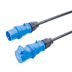 Toon details voor verlengkabel H07RNF 2,5mm2 CEE 3 pin 16A 230V blauw Bals 15,5m Afbeelding van verlengkabel H07RNF 2,5mm2 CEE 3 pin 16A 230V blauw Bals 15,5m