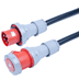 Toon details voor verlengkabel H07RNF 35mm2 CEE 5 pin 125A 400V rood PCE 25m Afbeelding van verlengkabel H07RNF 35mm2 CEE 5 pin 125A 400V rood PCE 25m