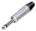 Toon details voor jack 6,3mm profi steker 2-polig nikkel nikkel Afbeelding van jack 6,3mm profi steker 2-polig nikkel nikkel
