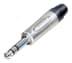 Toon details voor jack 6,3mm profi steker 3-polig nikkel nikkel Afbeelding van jack 6,3mm profi steker 3-polig nikkel nikkel