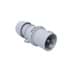 Toon details voor CEE steker 3p  16A 230V grijs IP44 12h PCE Afbeelding van CEE steker 3p  16A 230V grijs IP44 12h PCE