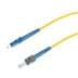 Toon details voor patchcord SingleMode Simplex LC-ST 0.5m G652D Armored Yellow Enhanced Afbeelding van patchcord SingleMode Simplex LC-ST 0.5m G652D Armored Yellow Enhanced