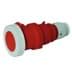 Toon details voor CEE koppeling 5p  63A 400V 6h rood IP67 Bals schroef Afbeelding van CEE koppeling 5p  63A 400V 6h rood IP67 Bals schroef