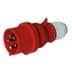 Zeige Details für CEE steker 5p  16A 400V 6h rood IP44 Bals QuickConnect Bild von CEE steker 5p  16A 400V 6h rood IP44 Bals QuickConnect