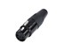 Toon details voor XLR kabeldeel 5 pin bus zwarte behuizing zilvercontact REAN Afbeelding van XLR kabeldeel 5 pin bus zwarte behuizing zilvercontact REAN