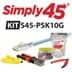 Show details for Starter KIT ProSeries PassThrough 10G STP Simply45 Picture of Starter KIT ProSeries PassThrough 10G STP Simply45