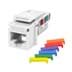 Toon details voor keystone RJ45/110 CAT6 UTP wit  90gr S45 Afbeelding van keystone RJ45/110 CAT6 UTP wit  90gr S45