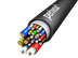 Show details for Combi cable VIDEO+POWER (2x0.54L/2.3 + 3x0,75mm2 + 10S) FRNC black Picture of Combi cable VIDEO+POWER (2x0.54L/2.3 + 3x0,75mm2 + 10S) FRNC black