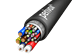 Show details for Combi cable VIDEO+POWER (2x0.54L/2.3 + 3x0,75mm2 + 10S)C FRNC black Picture of Combi cable VIDEO+POWER (2x0.54L/2.3 + 3x0,75mm2 + 10S)C FRNC black