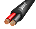 Show details for Speaker cable  2x4,0mm2 PVC black Picture of Speaker cable  2x4,0mm2 PVC black