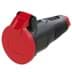 Show details for koppeling randaarde volrubberTPE klapdeksel zwart/rood IP54 Taurus2PCE Picture of koppeling randaarde volrubberTPE klapdeksel zwart/rood IP54 Taurus2PCE