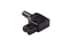 Toon details voor IEC C15A 10A 155gr connector bus haaks rechts zwart Kaiser Afbeelding van IEC C15A 10A 155gr connector bus haaks rechts zwart Kaiser