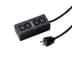 Show details for IEC C13 10A contactdoos 4v +1.5m Schuko randaarde recht zwart Picture of IEC C13 10A contactdoos 4v +1.5m Schuko randaarde recht zwart