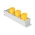 Toon details voor snoercentrale 3-voudig CEE 3p 16A 110V grijs/geel M20 Afbeelding van snoercentrale 3-voudig CEE 3p 16A 110V grijs/geel M20