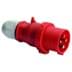 Zeige Details für CEE steker 4p  32A 400V 6h rood IP44 Bals QuickConnect Bild von CEE steker 4p  32A 400V 6h rood IP44 Bals QuickConnect