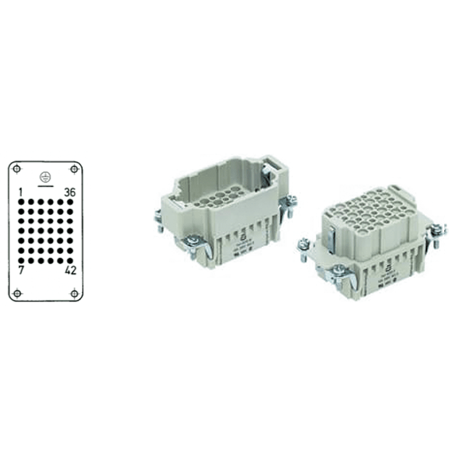 Afbeelding voor categorie Harting Han DD42 12 pair