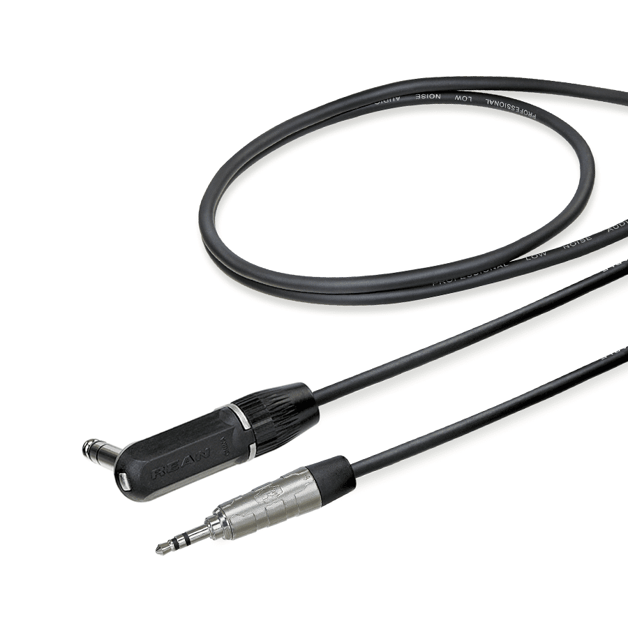 Afbeelding voor categorie Signaalkabel Stereo met REAN Jack-Jack 6.3-3.5mm