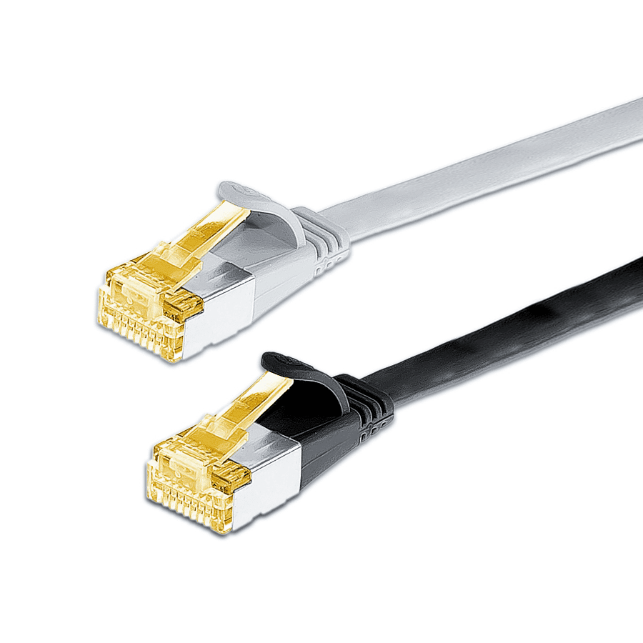 Afbeelding voor categorie RJ45 patchkabel SLIM CAT6A U/FTP PVC FLAT