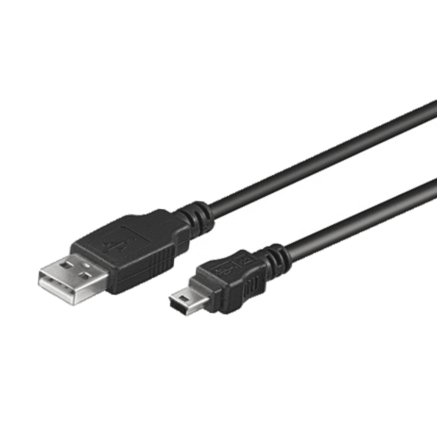 Afbeelding voor categorie USB 2.0 A_male USB_mini_B