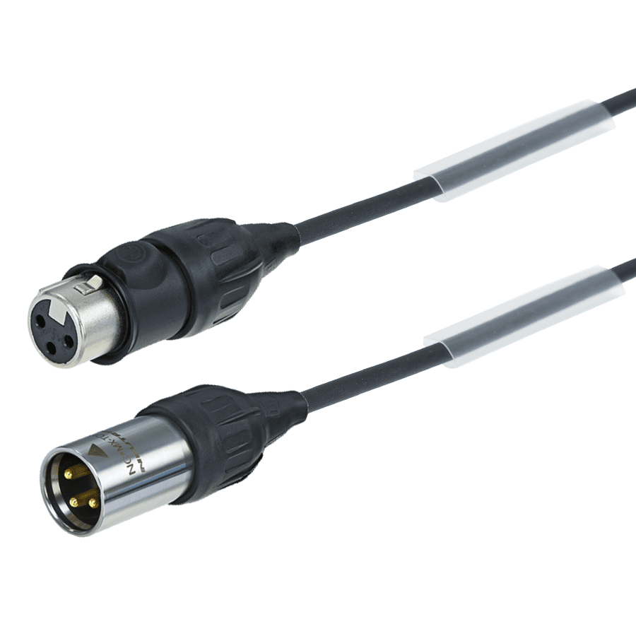 Afbeelding voor categorie DMX-kabel PUR met Neutrik XLR 3p TOP