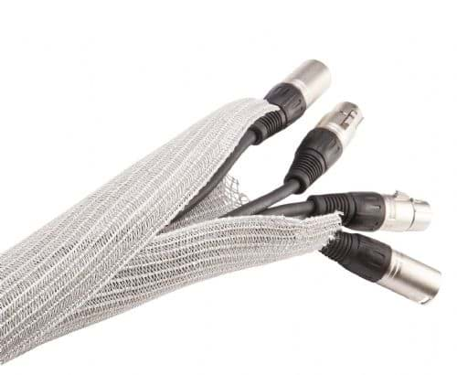 Afbeelding van Self closing cable wrap 25mm Grey 25 meter