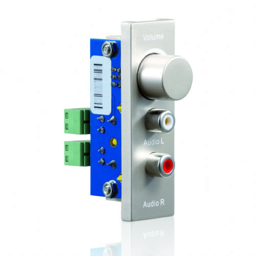 Afbeelding van BossAV - RCA x2 + Volume Control Wallplate 1 slot