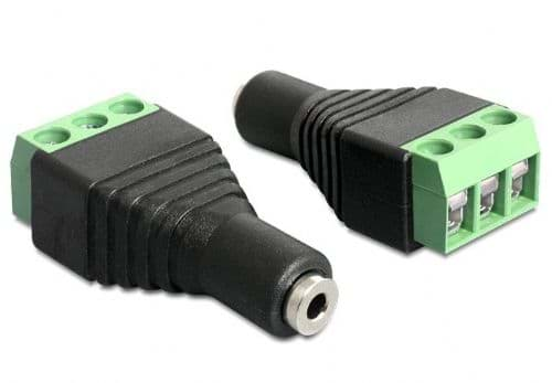 Afbeelding van Smart Terminal Jack 3,5mm female to Screw Terminals