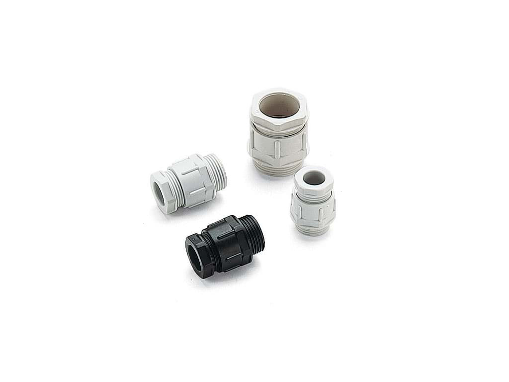 Afbeelding van COMPRESSION CABLE GLAND PG13,5 WITH REDUCED CABLE ENTRY POLYAMIDE PA6