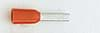 Afbeelding van adereindhuls geisoleerd   1.0mm2 rood pen= 6mm PKD ZK500