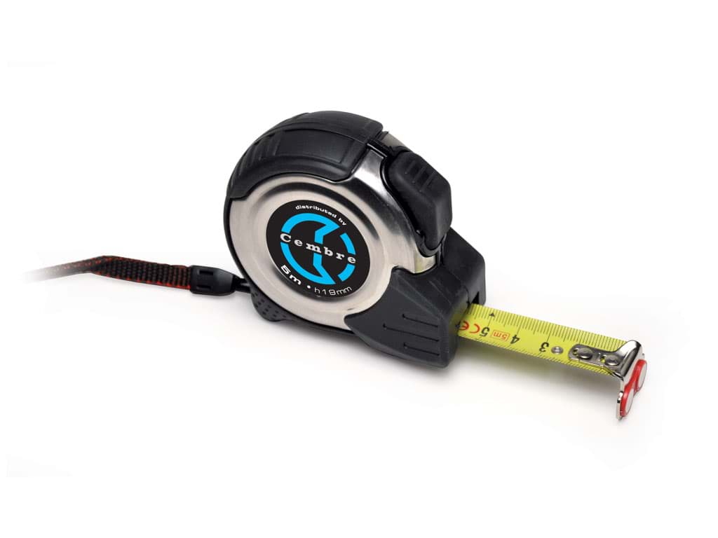 Afbeelding van MEASURING TAPE WITH INTEGRATED MAGNETIC HOOK AND 5 METRES LENGH TAPE