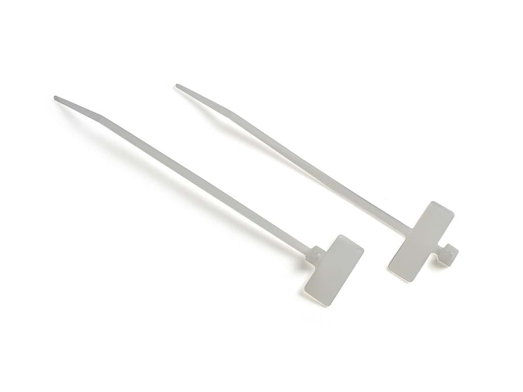 Afbeelding van 112MM.LENGH, 2,5MM.WIDTH, NATURAL PA6.6 POLYAMIDE MARKABLE CABLE TIE,