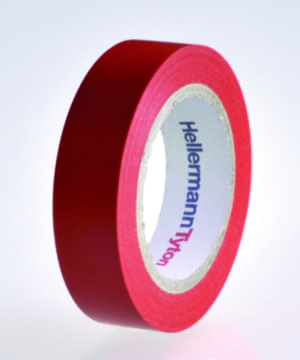 Afbeelding van isolatietape 15mm 10m rood