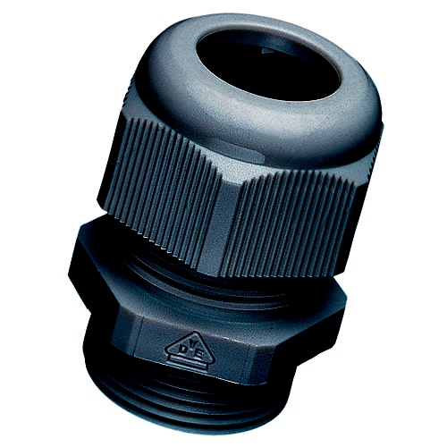 Afbeelding van wartel kunststof IP68 M40 doorlaat 22-32mm tap=13mm zwart EPN250