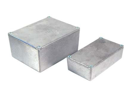 Afbeelding van behuizing aluminium 187x118x57mm blank project IP54