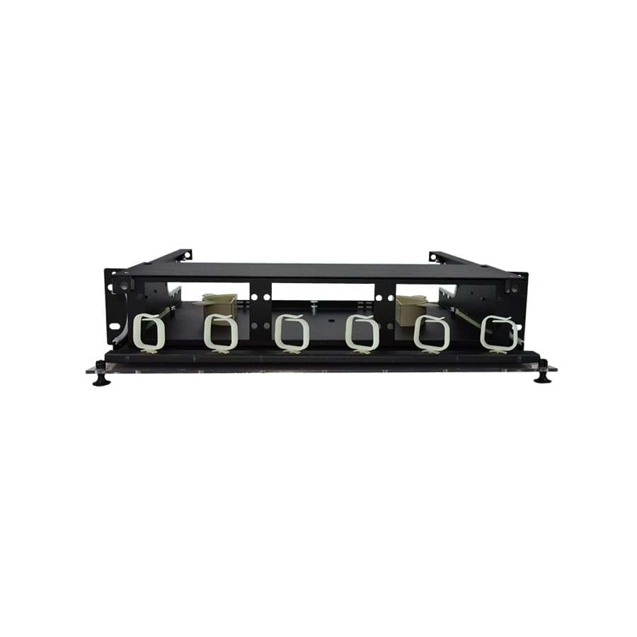 Afbeelding van behuizing RACKMOUNT 19inch 2HE LGX-118 6 voudig UNLOADED