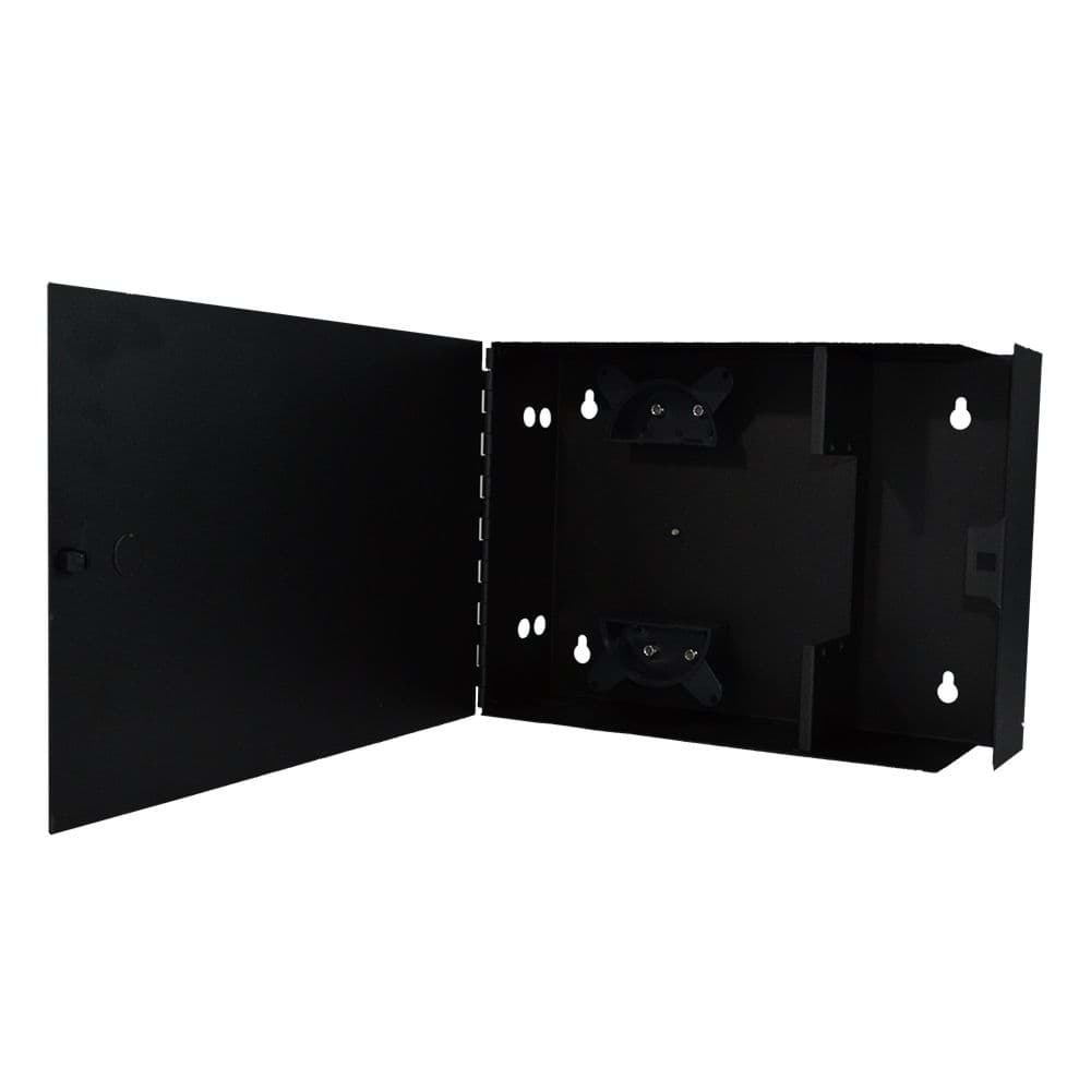 Afbeelding van behuizing WALLMOUNT LGX-118 2 module zwart