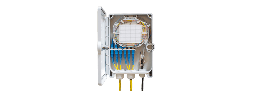 Bild von distribution box Indoor-Outdoor IP65 + lock 258x186x61mm