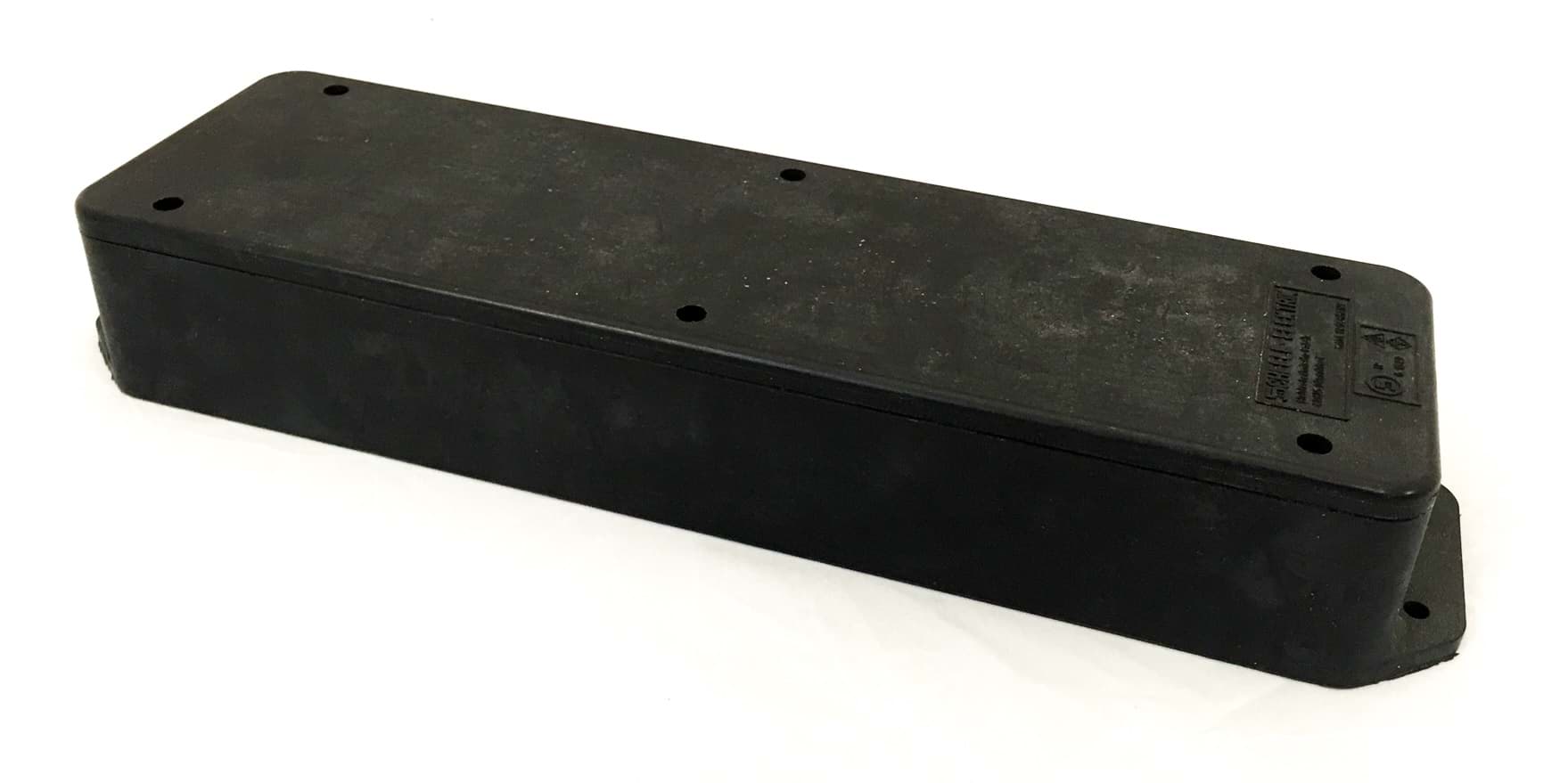 Afbeelding van rubberblok 395x 105x 60mm